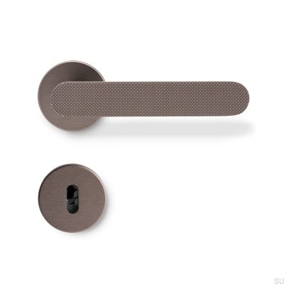 Vibe Grip Door Handle Aluminum Dark Brown