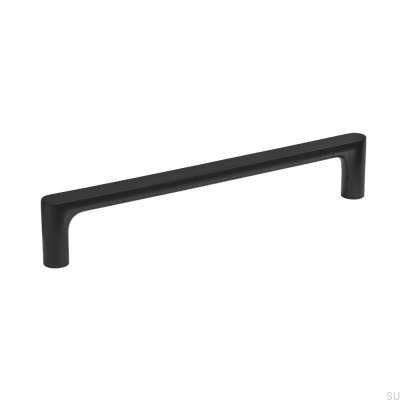 Vibe Plain 160 Metal Matt Black Furniture Handle