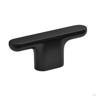 T-Bar Vibe Plain Metal Furniture Knob Matte Black