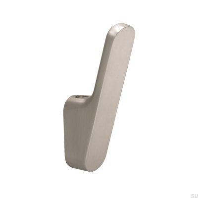 Vibe Plain Wall Hanger Metal Brushed Silver