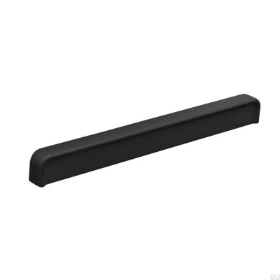 Aurelia 160 Metal Black Elongated Furniture Handle