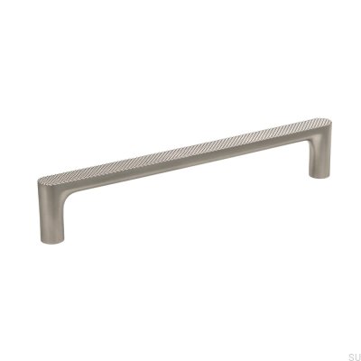Vibe Grip 160 Metal Brushed Silver Elongated Furniture Handle