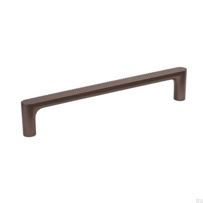 Vibe Grip 160 Metal Dark Brown Elongated Furniture Handle