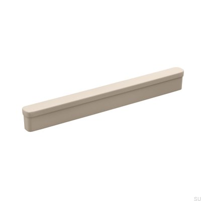 Appia 160 Metal Cream Elongated Furniture Handle