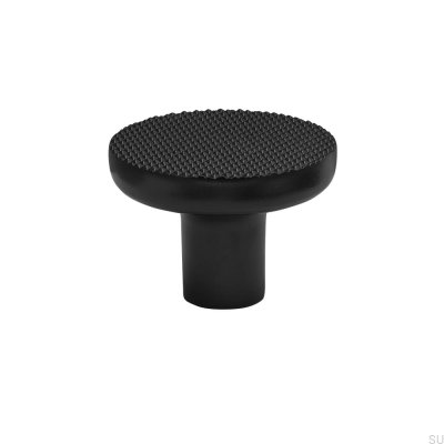 Vibe Grip 38 Metal Furniture Knob Matte Black