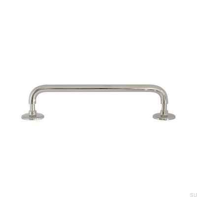 Jubilee 160 oblong furniture handle Brass Silver Nickel Polished