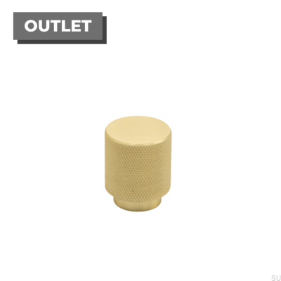 Furniture knob Helix 38 Brushed Gold