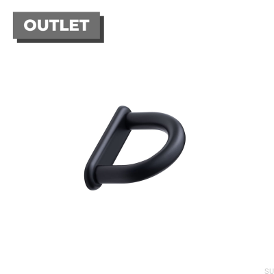 Furniture Knob D-Lite 32 Black Matt