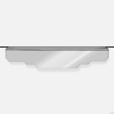 Karla furniture edge handle Brass Chrome-plated