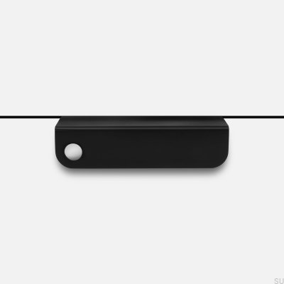  Edit O edge furniture handle, Brushed Black Brass