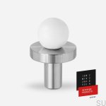 U.21.1.W--Gałka-meblowa-z-podkładką-srebrną-Pola-Mosiężna-Biała-Szczotkowana-Polerowana-Open&Hide-Skandynawskie-Uchwyty_1