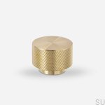 U.11.0--Gałka-Meblowa-Tove-S-Złota-Mosiężna-Szczotkowana-Nielakierowana-Open&amp;Hide-Skandynawskie-Uchwyty_1