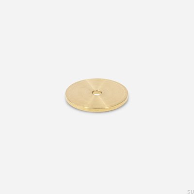 Pillow L Brass, Brushed Unpainted