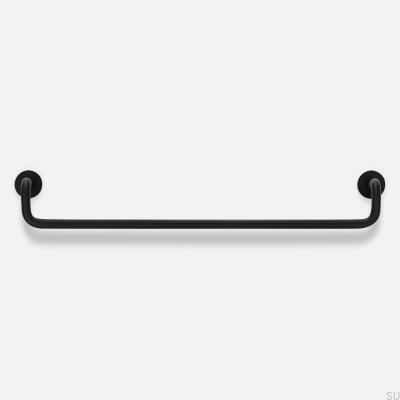 Elongated furniture handle Ava L 320 Black brass