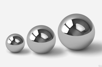 Odete L furniture knob Brass Silver Chrome