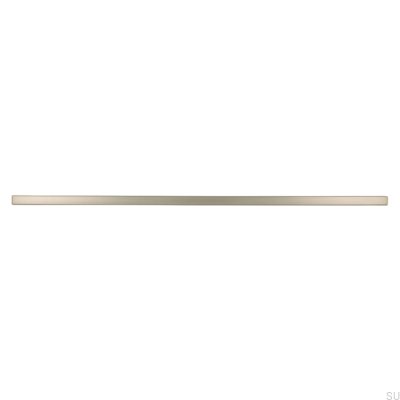 Elongated furniture handle 2108 320 Metal Silver Matte