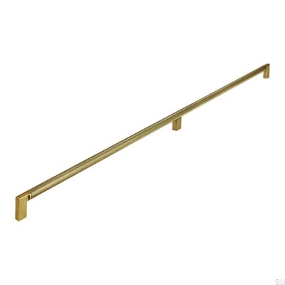 Elongated furniture handle 2457 736 Antique Gold