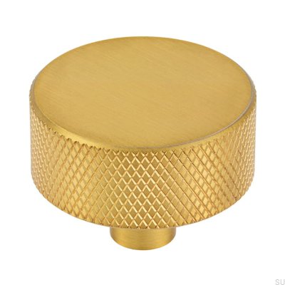 Furniture knob 2464 33 Aluminum Brushed Gold
