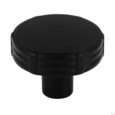 Furniture knob 2612 35 Metal Matte Black