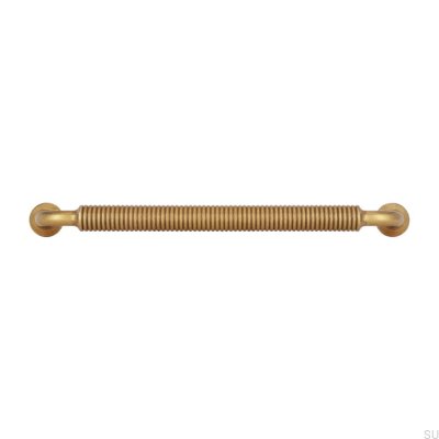 Elongated furniture handle 2630 160 Metal Gold