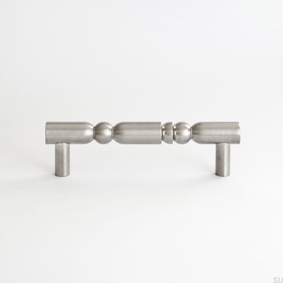 Marbelo 05 128 oblong furniture handle Brass Silver Nickel-plated