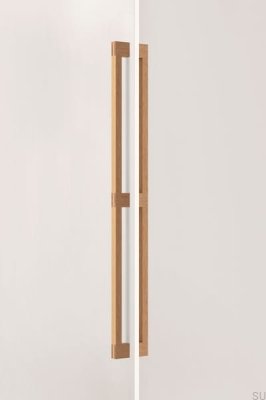 Hako Big 960 Wooden Oak Elongated Furniture Handle