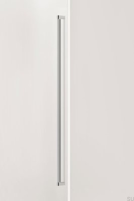 Brooklyn Big 1056 Aluminium Polished Nickel Single-Sided Elongated Furniture Handle