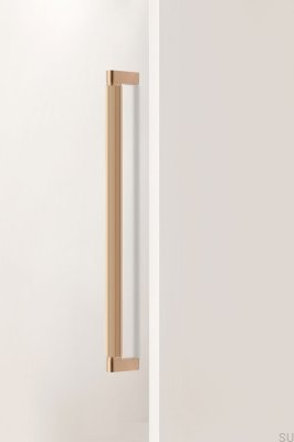 Brooklyn Big 448 Aluminum Brushed Gold Furniture Handle Cava