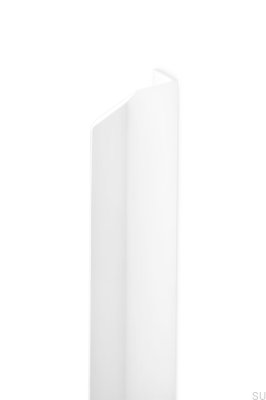 Vann 1200 Edge Furniture Handle Aluminum Matt White