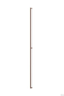 Brooklyn 1056 Aluminum Brown Brushed Elongated Furniture Handle