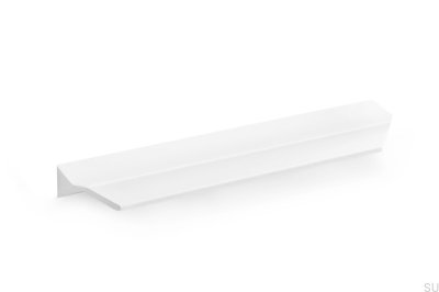 Vann 200 Edge Furniture Handle Aluminum Matt White