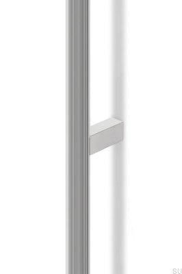 Brooklyn 1056 Elongated Furniture Handle Aluminum Polished Nickel