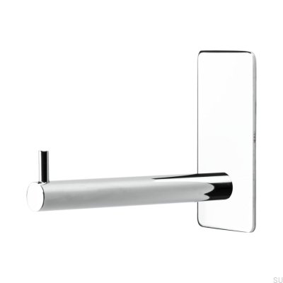 Base 200 protruding chrome polished toilet roll holder