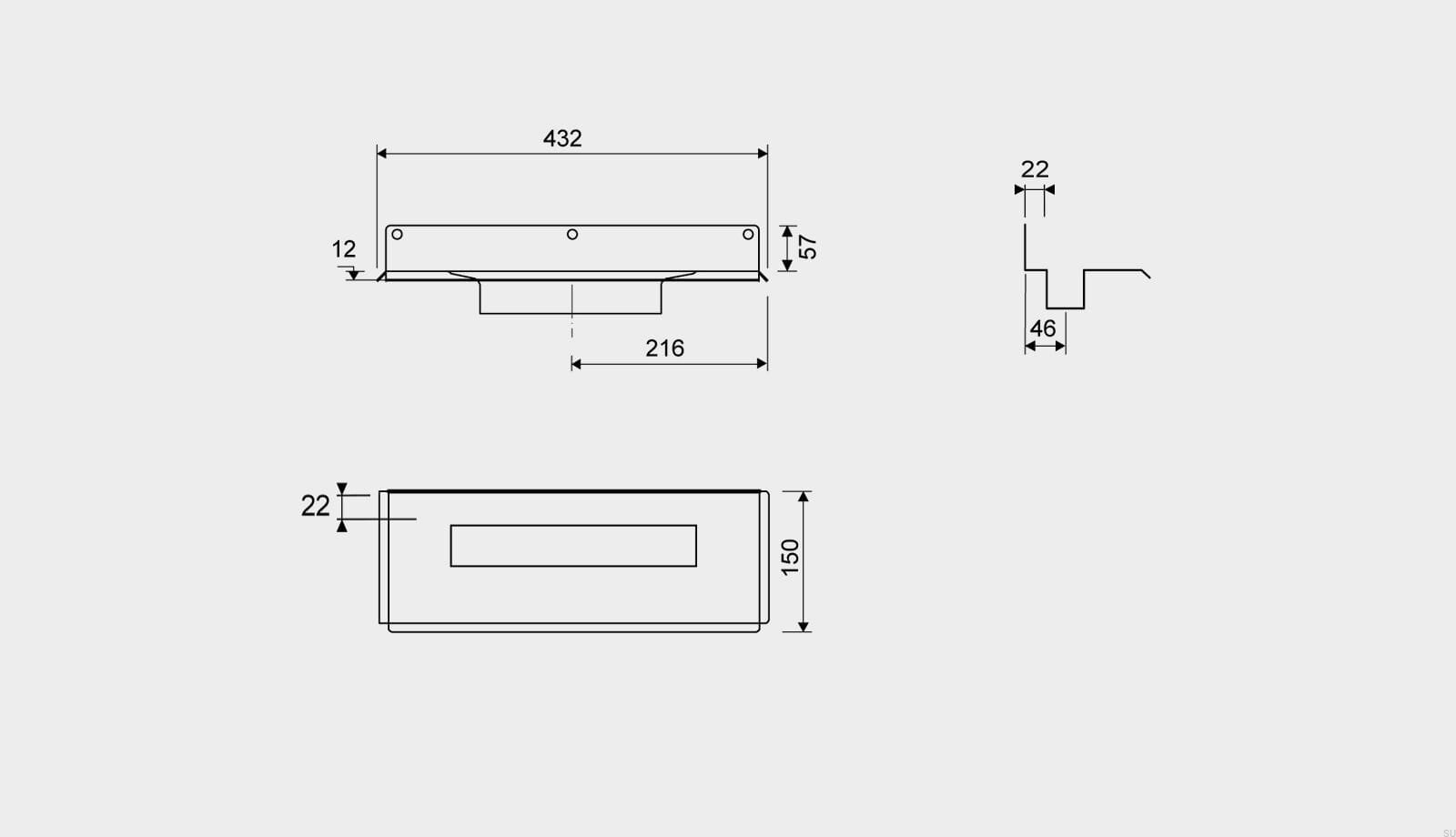 10040300--Odpływ-liniowy-1004-300-Kołnierz-tylny-Przyścienny-Stalowy-Unidrain-Skandynawskie-Uchwyty_2