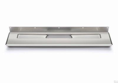 Linear drain 1004 700 Rear flange Wall steel