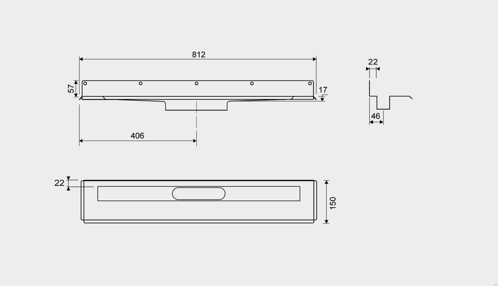 10040700--Odpływ-liniowy-1004-700-Kołnierz-tylny-Przyścienny-Stalowy-Unidrain-Skandynawskie-Uchwyty_2