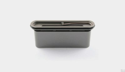 Removable siphon with linear drain holder