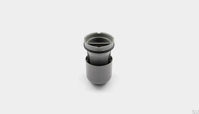 Removable siphon for corner drain