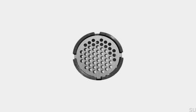 Corner drain sieve