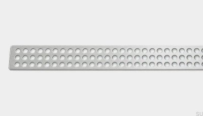 Grate for drain ClassicLine Classic 280 Steel Brushed