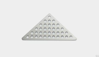 Corner drain grate ClassicLine Classic Steel Brushed