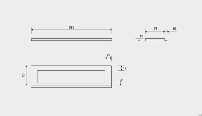 19100715--Ramka-odpływu-HighLine-695-15-Stalowa-Szczotkowana-Unidrain-Skandynawskie-Uchwyty_3