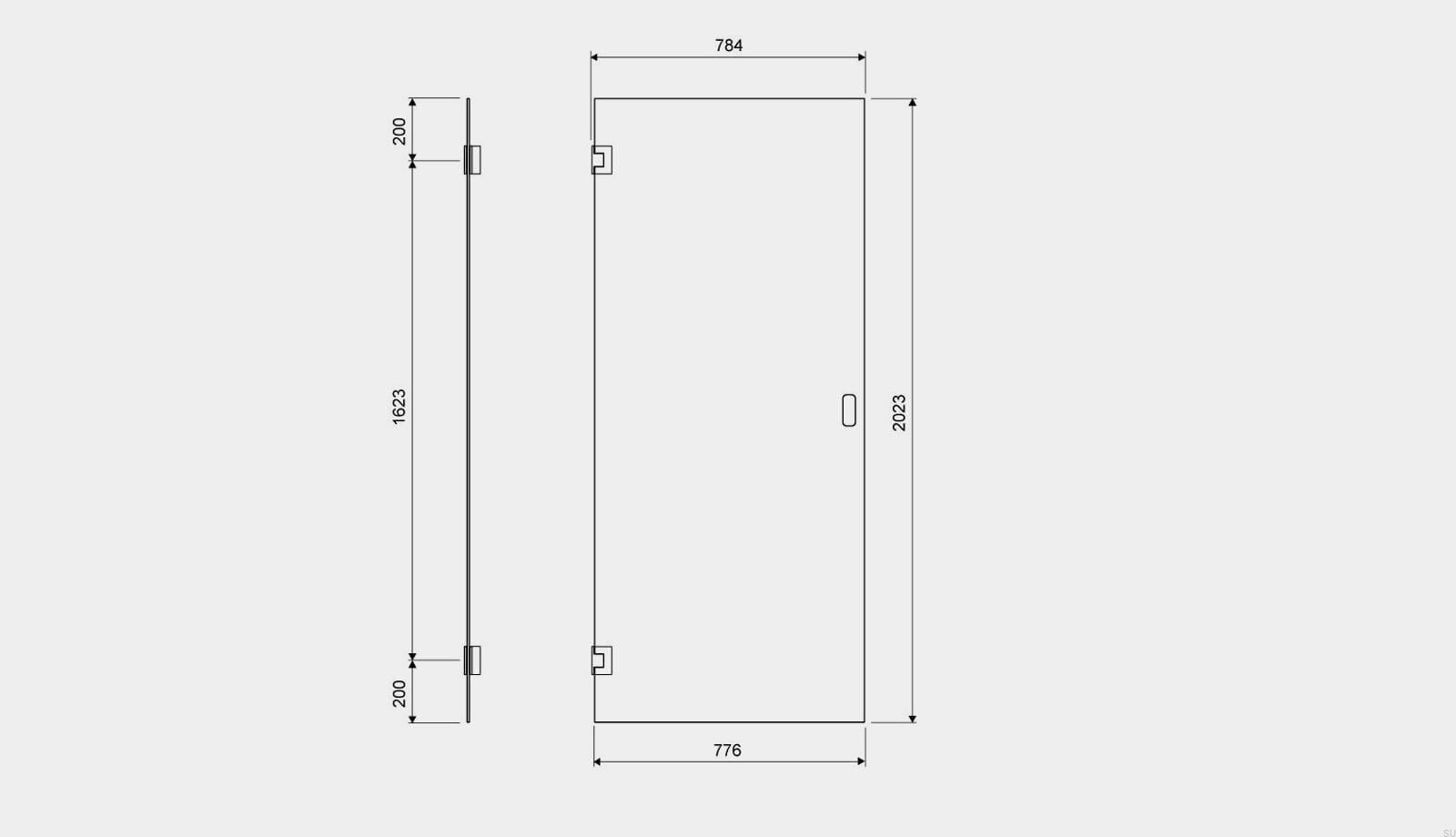 54000800--Drzwi-prysznicowe-GlassLine-800-Unidrain-Skandynawskie-Uchwyty_2