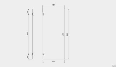 GlassLine 900 shower doors