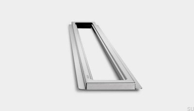 Frame for free-standing drain ClassicLine 300 8 Brushed Steel