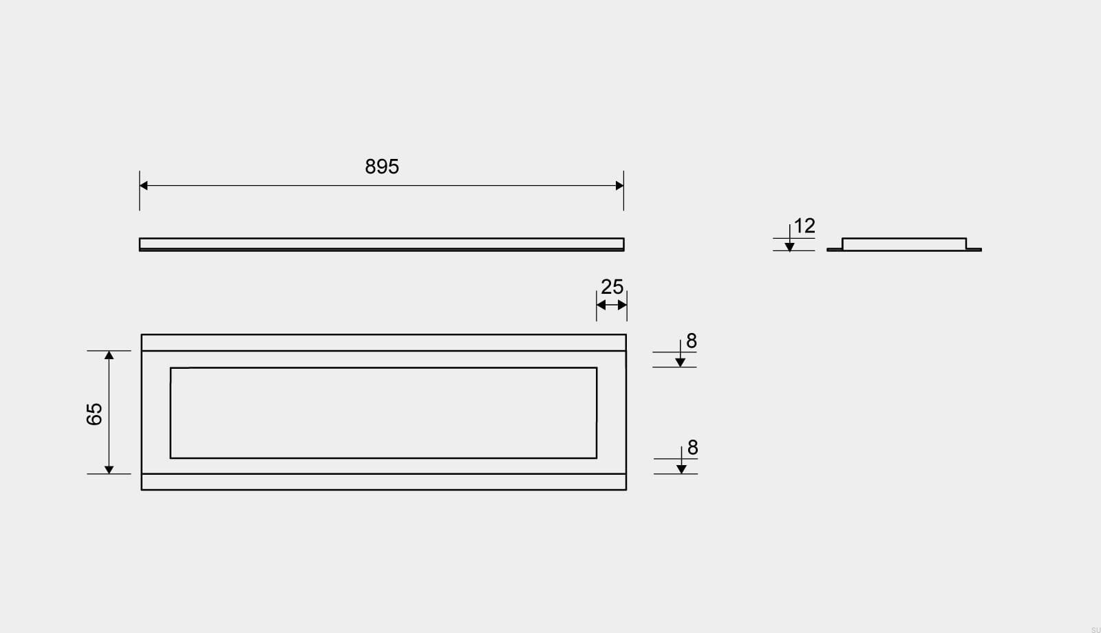 39100912--Ramka-odpływu-wolnostojącego-HighLine-900-12-Stalowa-Szczotkowana-Unidrain-Skandynawskie-Uchwyty_3