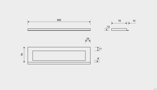 19151012--Ramka-odpływu-Highline-995-12-Stalowa-Złota-PVD-Unidrain-Skandynawskie-Uchwyty_3