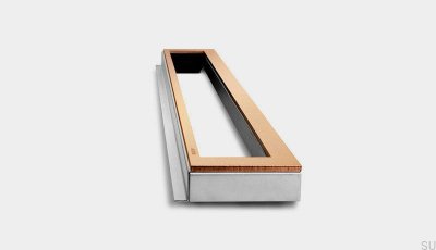 Highline 695 25 Steel Copper PVD Drain Frame