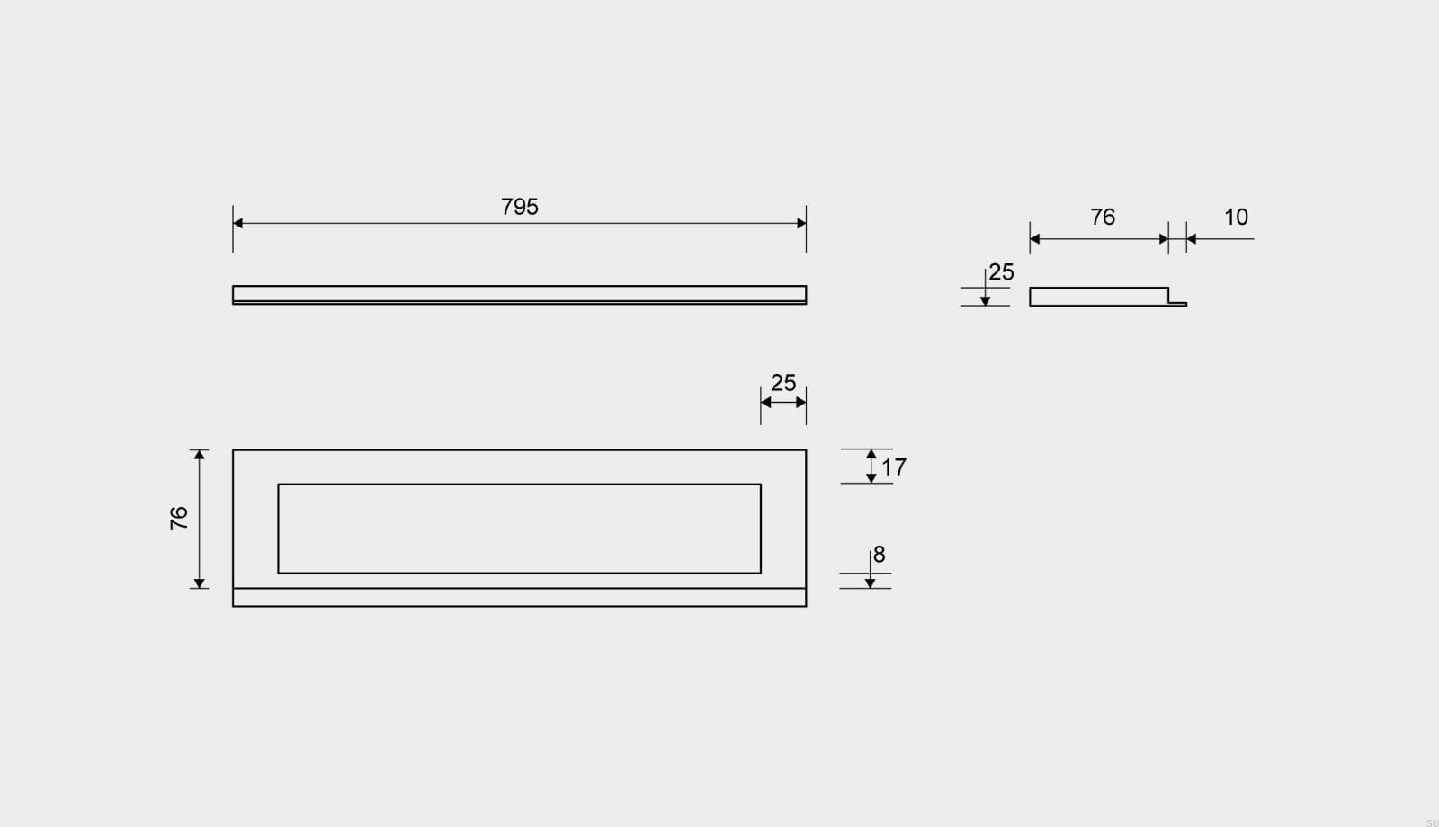 19160825--Ramka-odpływu-Highline-795-25-Stalowa-Miedziana-PVD-Unidrain-Skandynawskie-Uchwyty_3