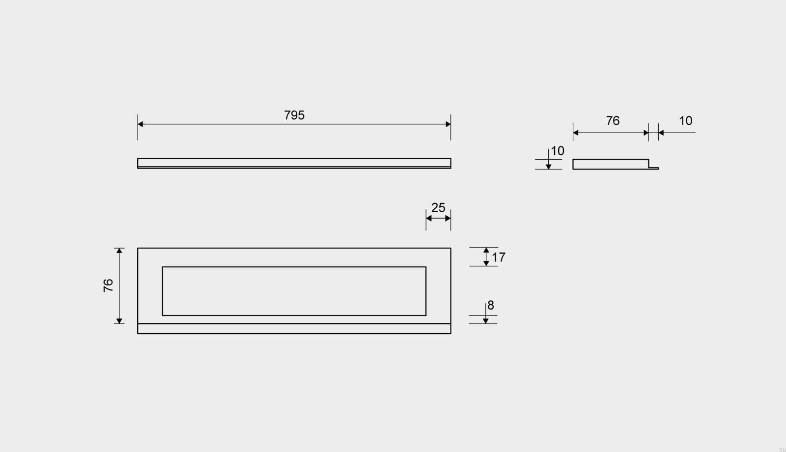 19170810--Ramka-odpływu-Highline-795-10-Stalowa-Czarna-PVD-Unidrain-Skandynawskie-Uchwyty_3